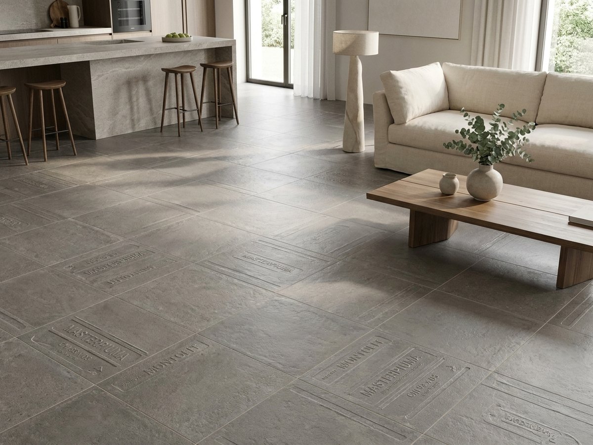 Quarzo Broccato in a room