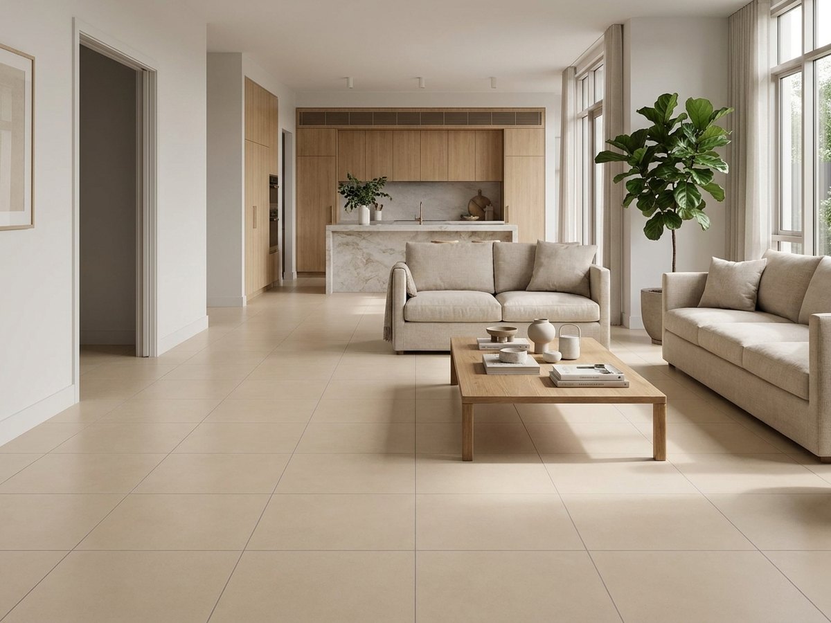 Murano Beige Rock in a room