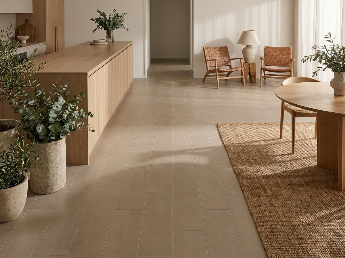 Murano Mocha Step in a room
