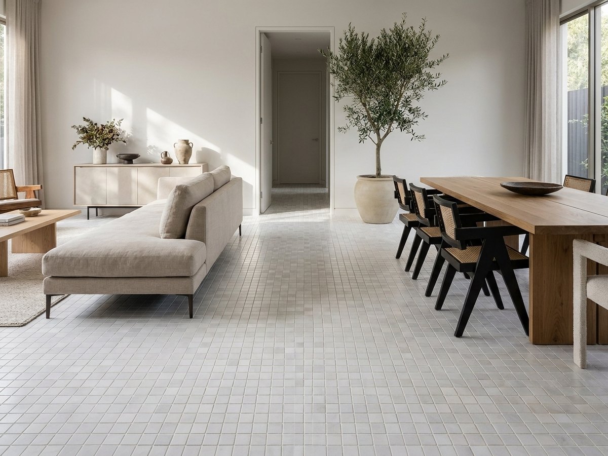 Nieve Gris in a room
