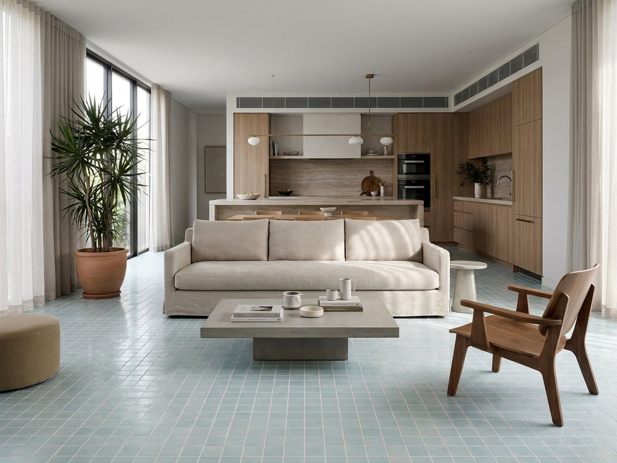 Nieve Verde in a room