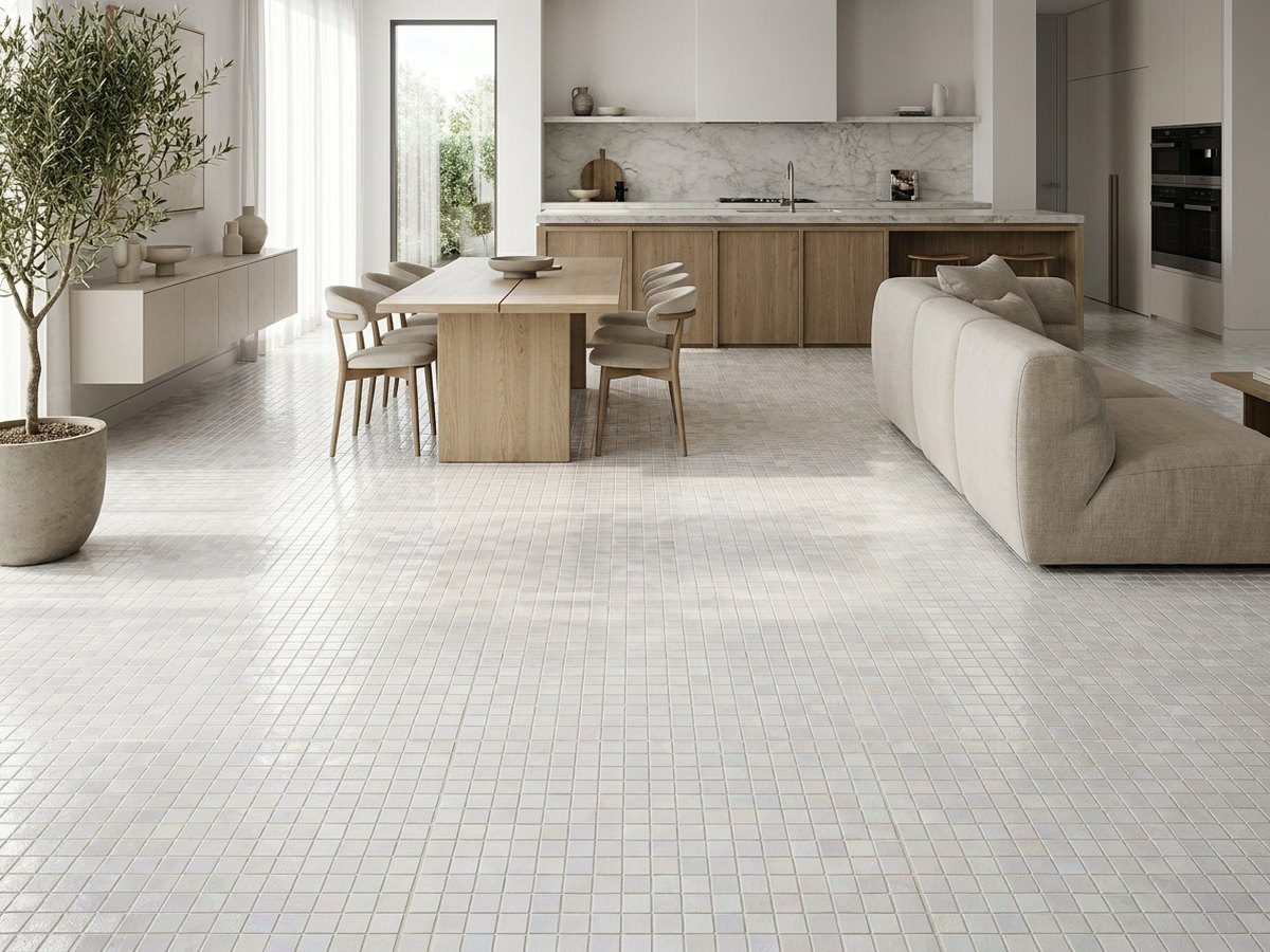 Opalescent Blanco in a room