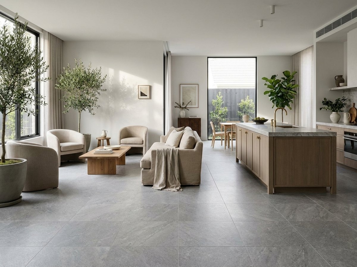 Granito Madreperla in a room