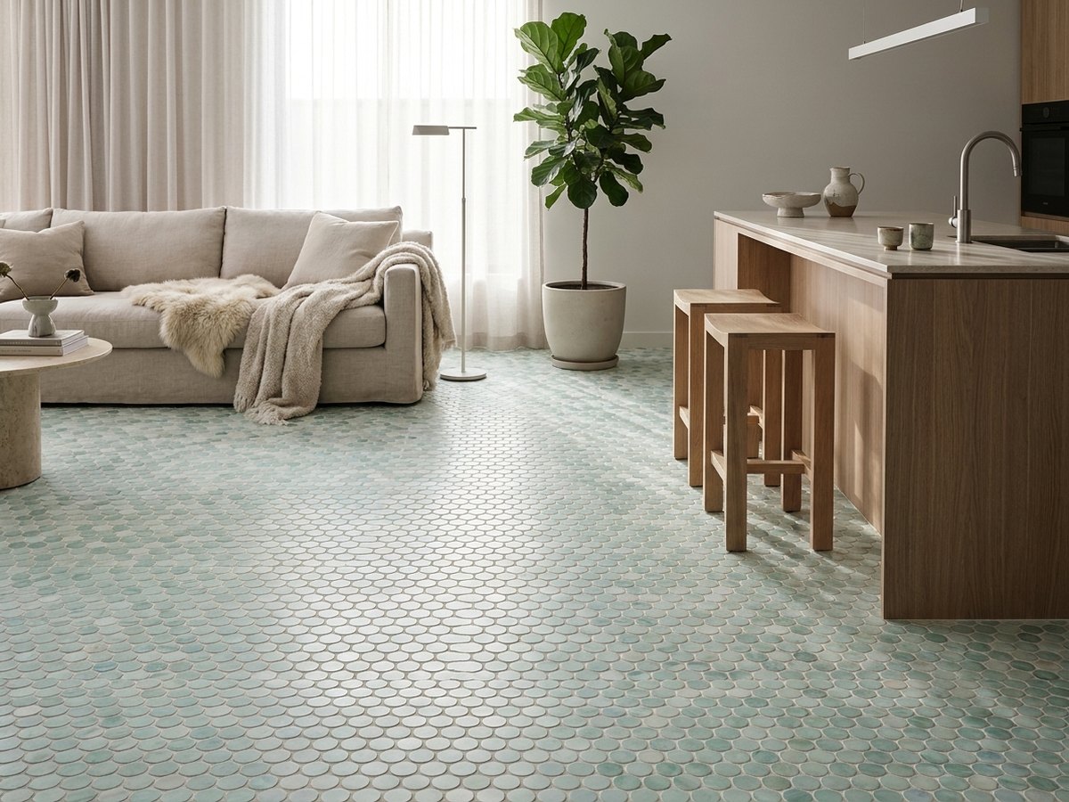Penny Delbin Iridis in a room