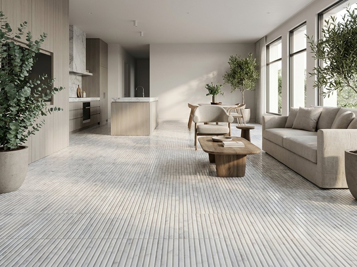 Mosaico Toscano in a room