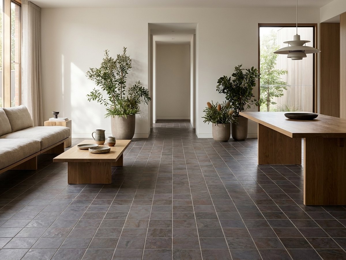 Penta New Slate in a room