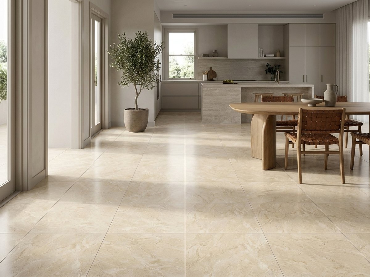 Pietra Nobile in a room