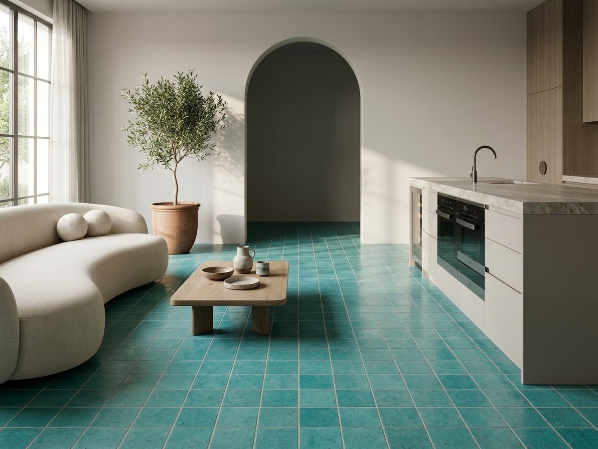 Pure Viridian in a room
