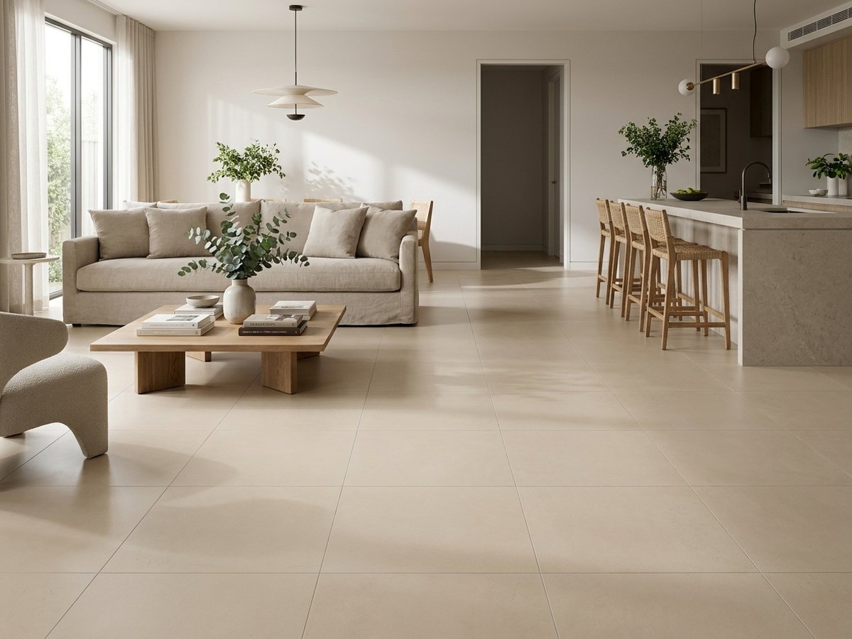 Rb Hemp Beige in a room
