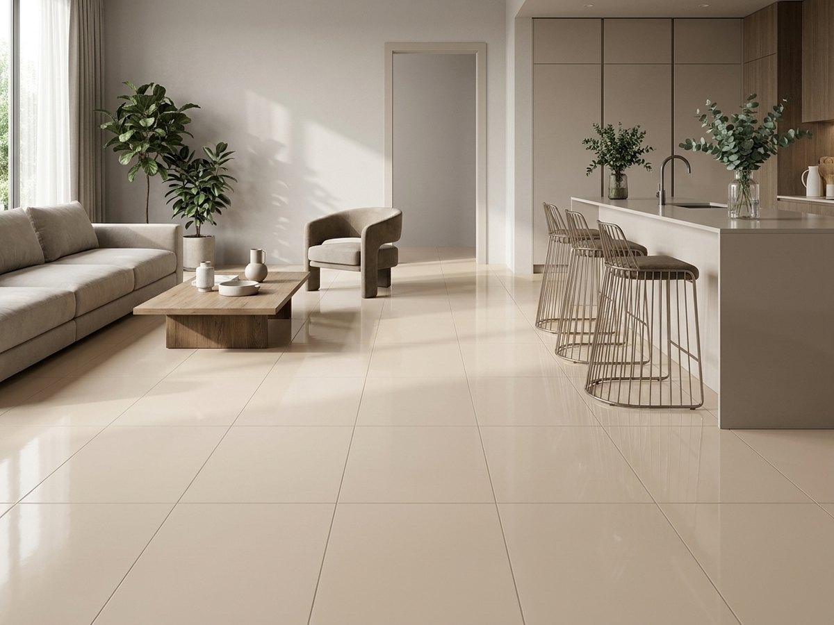Rb Sand River Ivory in a room