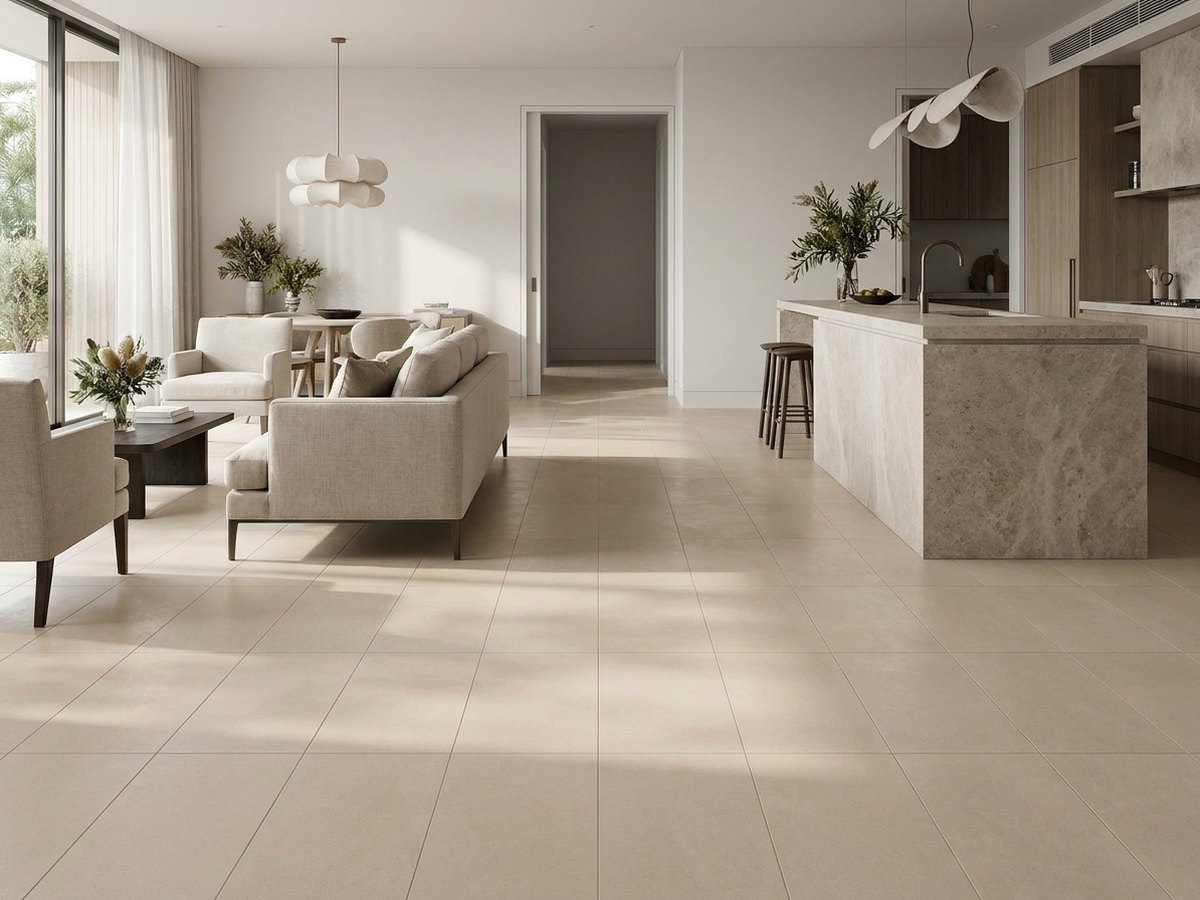 Rb Tivoli Beige in a room