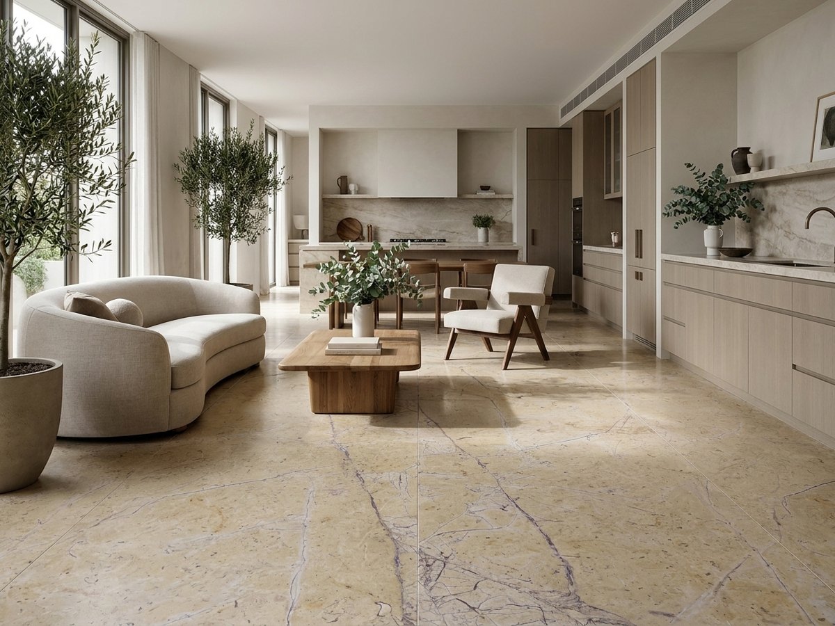 Calacatta Naturale in a room