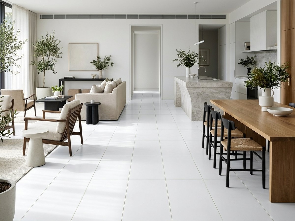 Shine Stone Dark Grey in a room