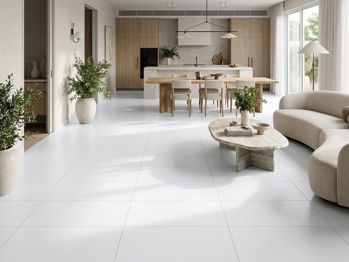 Shine Stone Ivory in a room