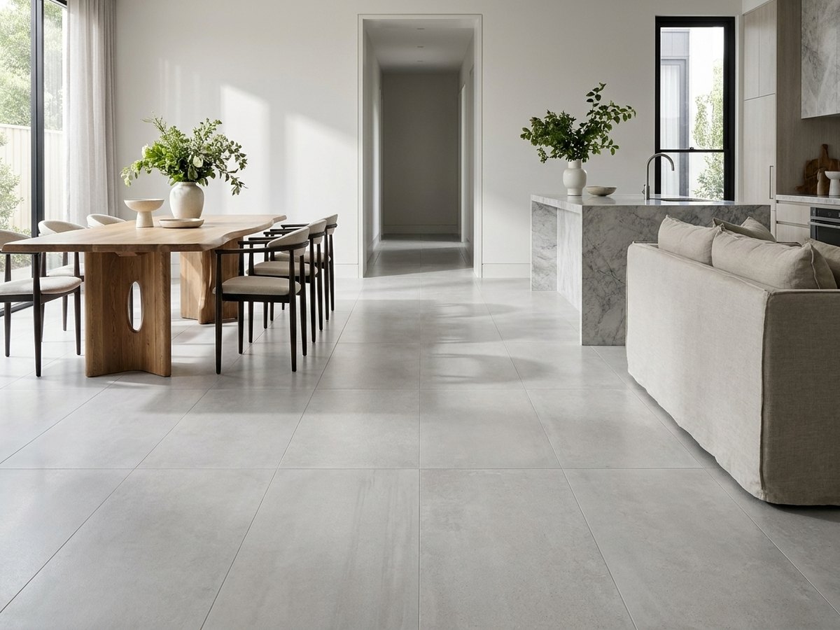 Shine Stone White in a room