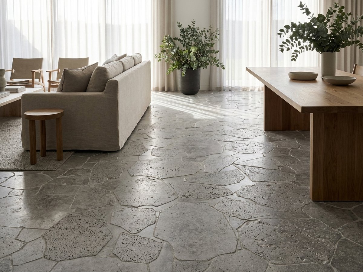 Granito Broccato in a room
