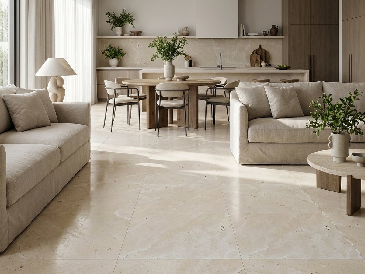 Bianco Capri in a room