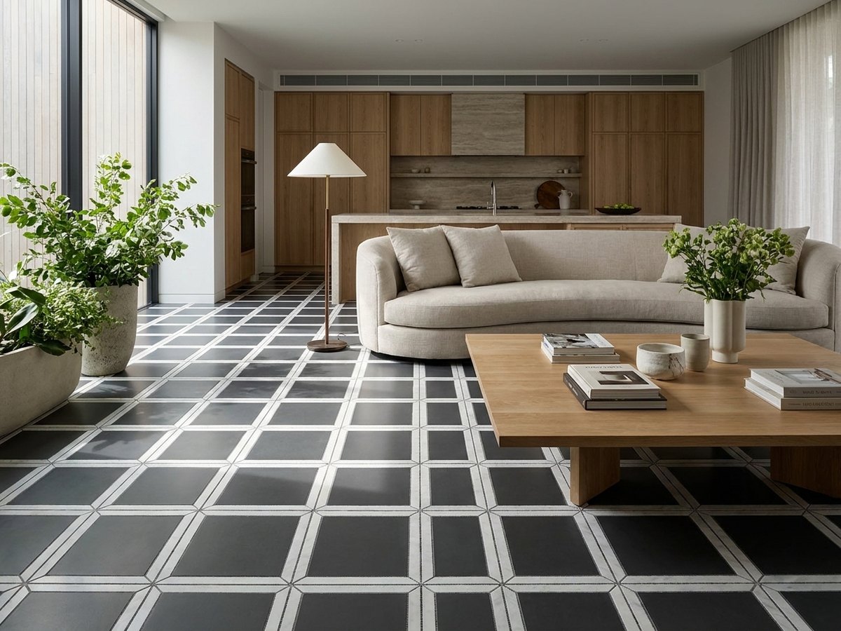 Mosaico Alba in a room