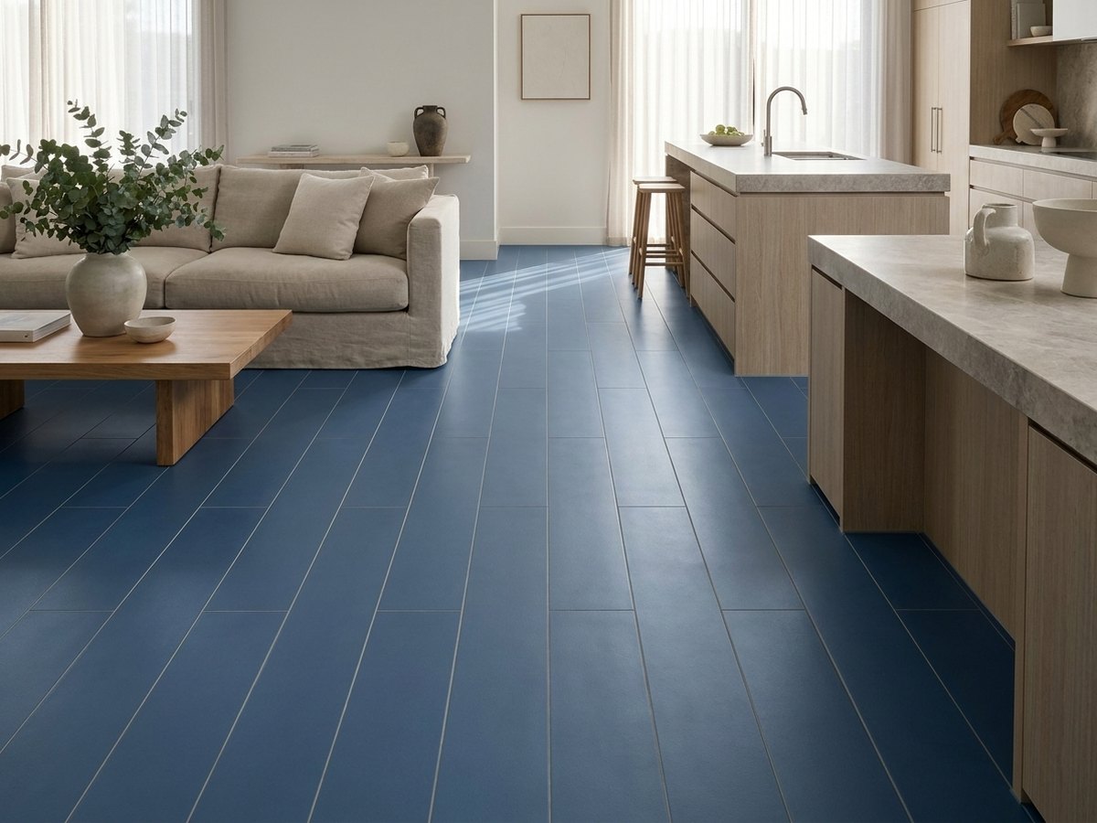 Sugi Ban Boru Blue in a room