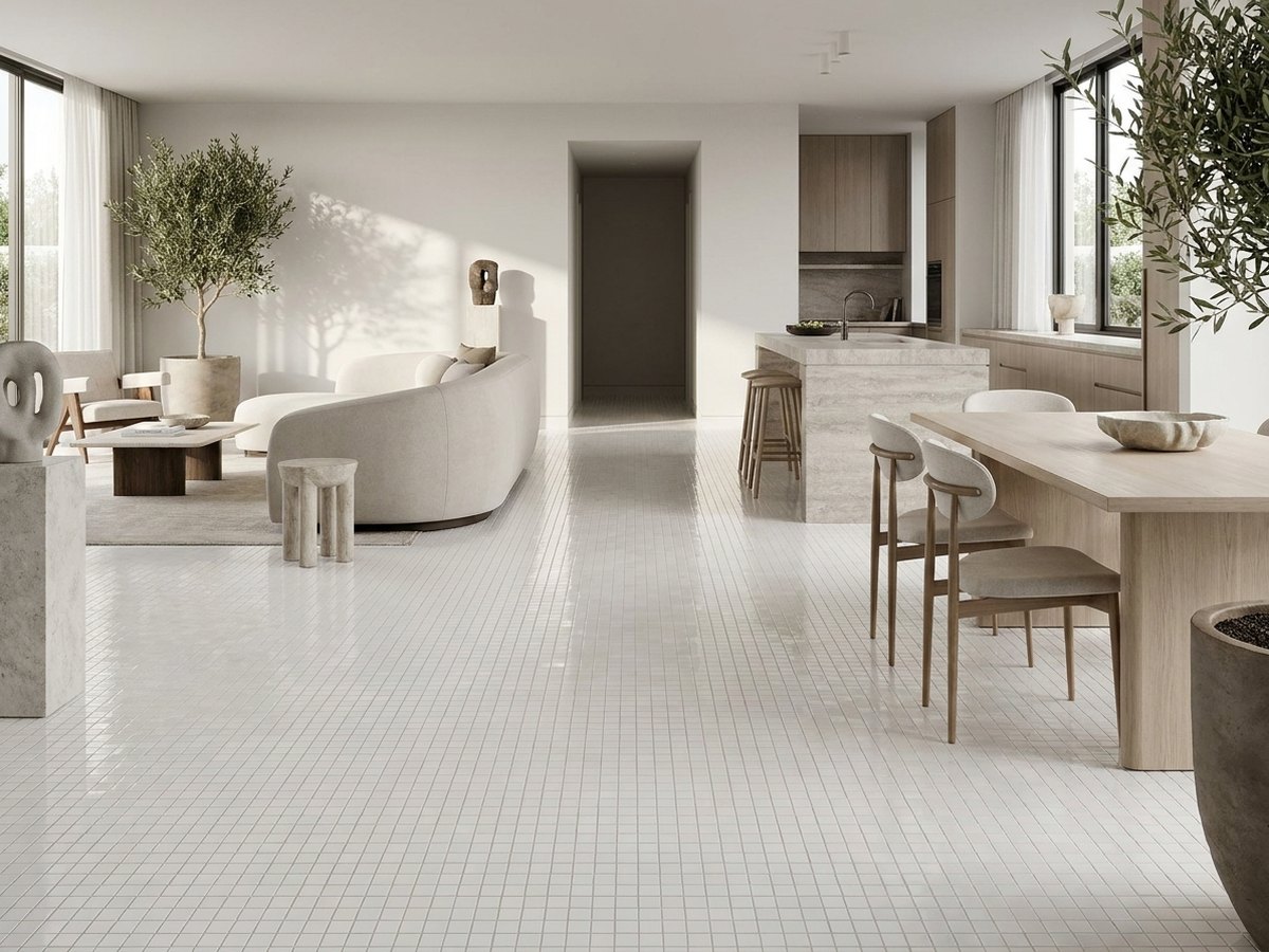 Tip Top Bianco in a room