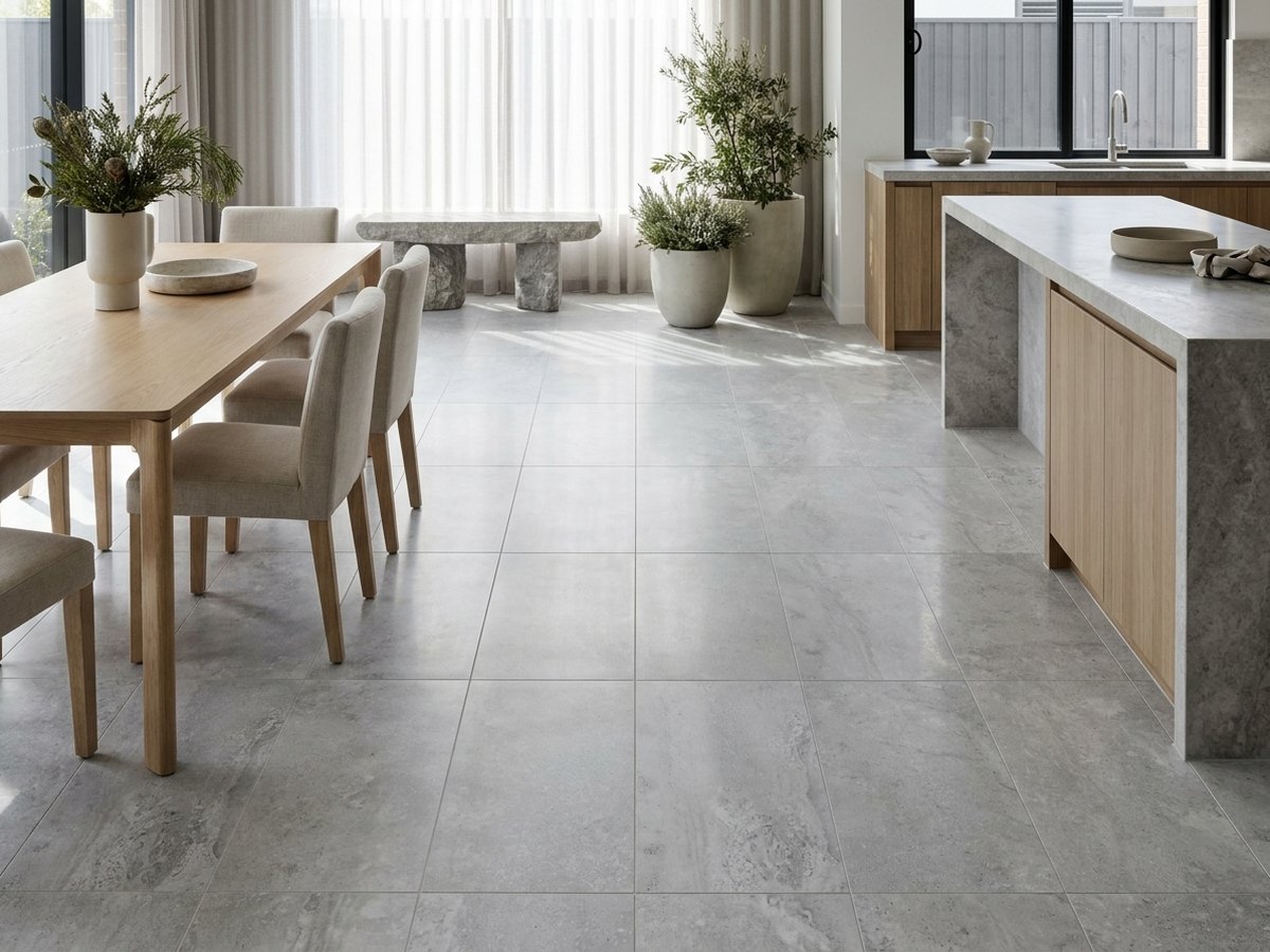 Travertino Brezza in a room