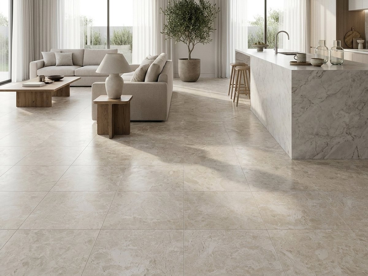 Calacatta Zenith in a room