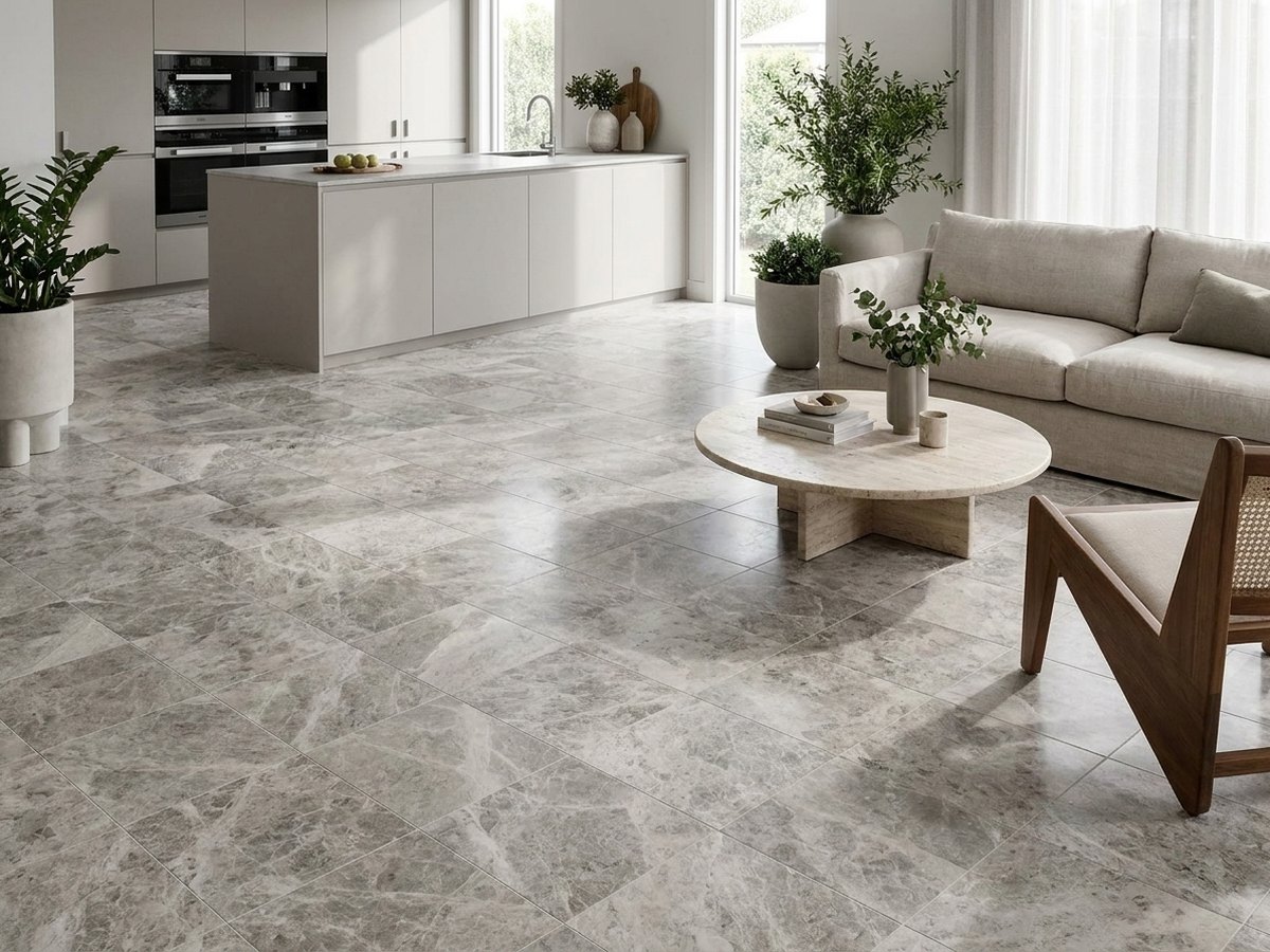 Bianco Splendore in a room