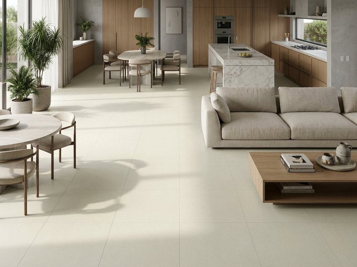 Carrara Capri in a room