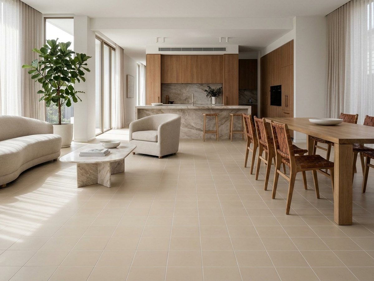 Carrara Classico in a room