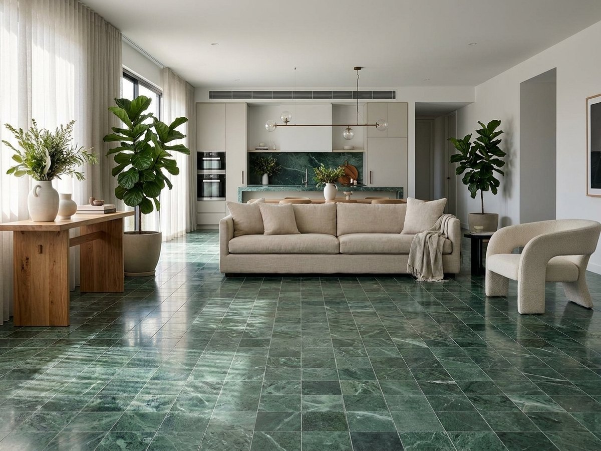Basalto Broccato in a room